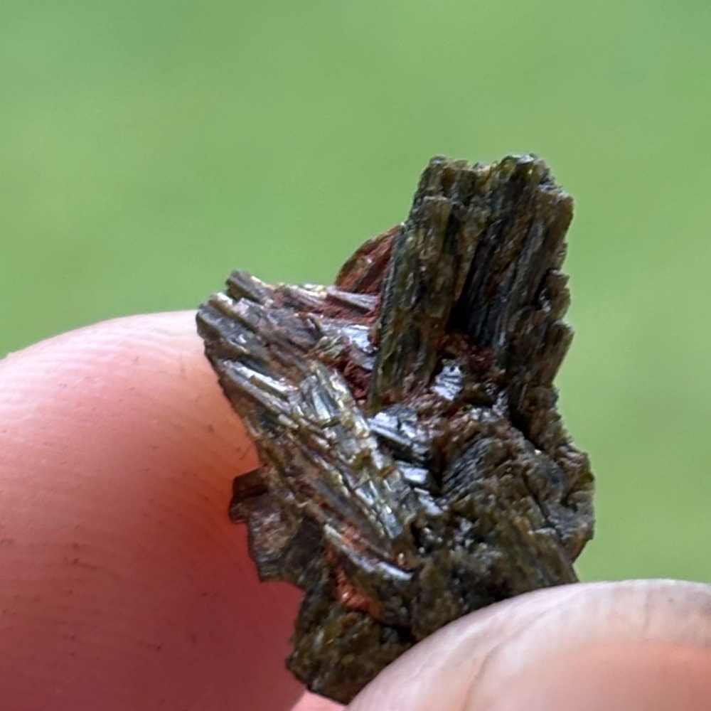 High Grade Natural Epidote Thumbnail Specimen